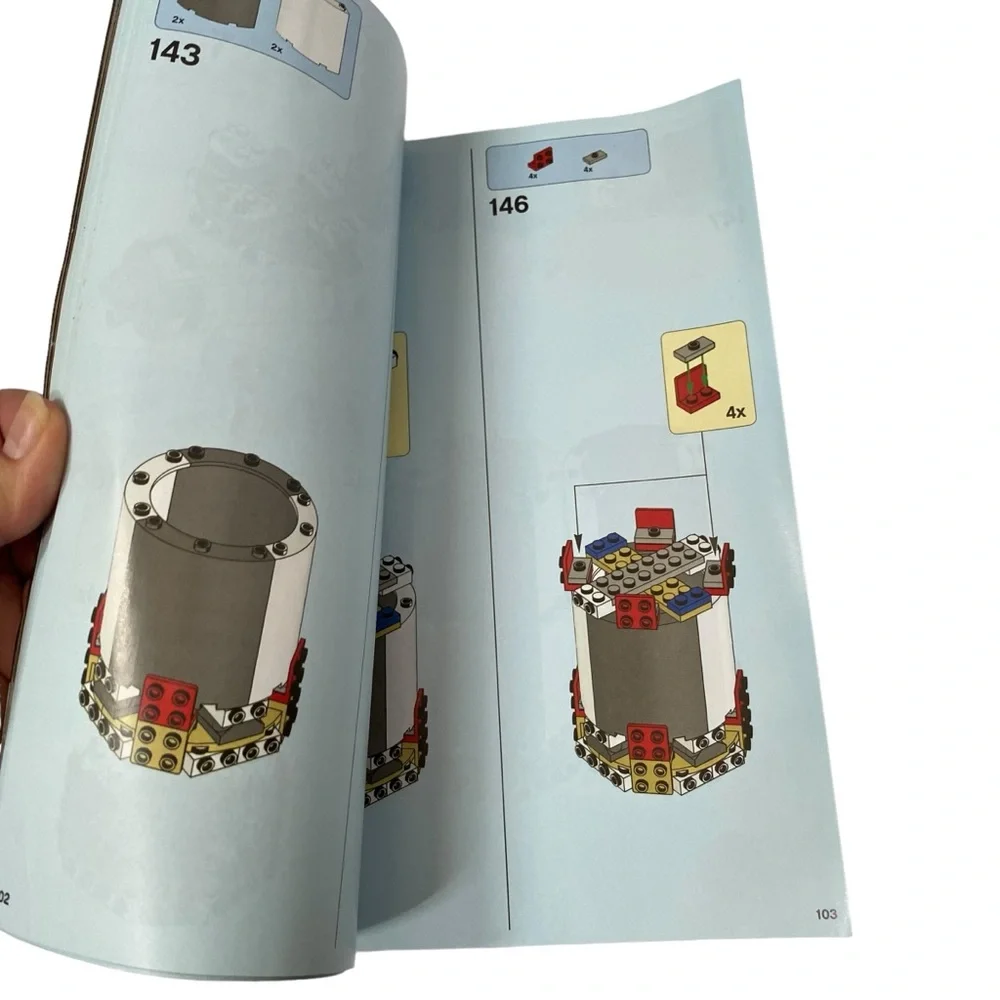 Lego Booklet Nasa Apollo Saturn V Building Instructions 92176